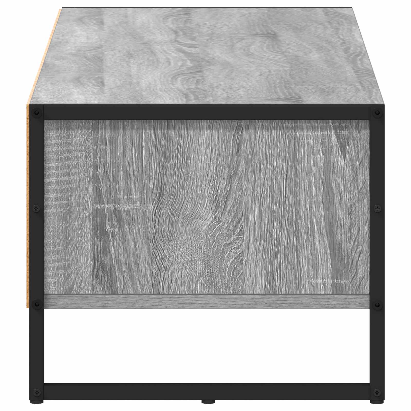 vidaXL Meuble TV Gris Sonoma 100 x 36,5 x 30,5 cm Bois d'ingénierie - Image 6