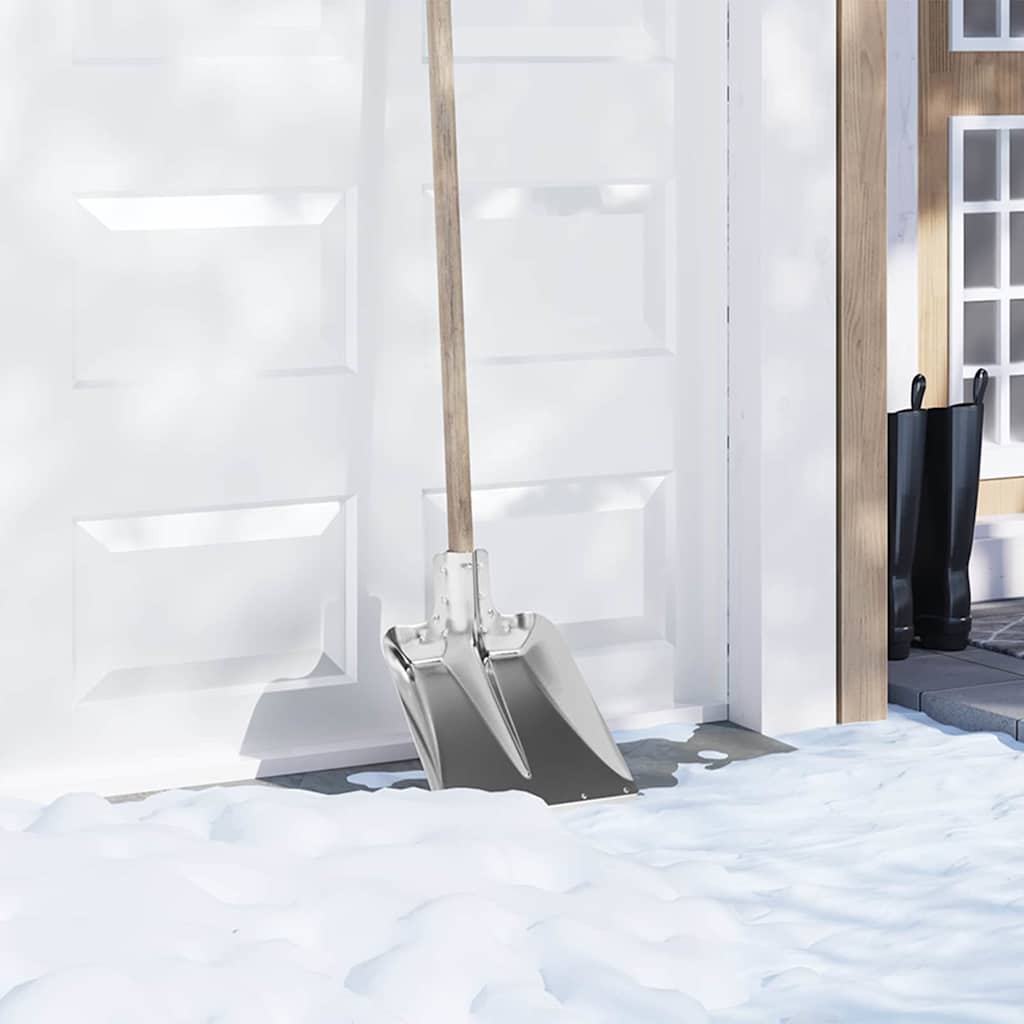 vidaXL Tête de pelle Argent 41,5 x 32,5 cm Aluminium