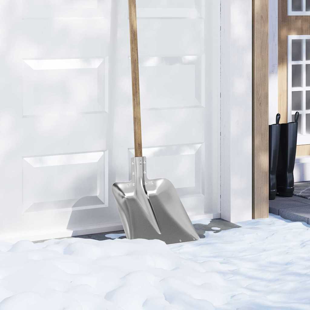 vidaXL Tête de pelle Argent 45 x 38 cm Aluminium