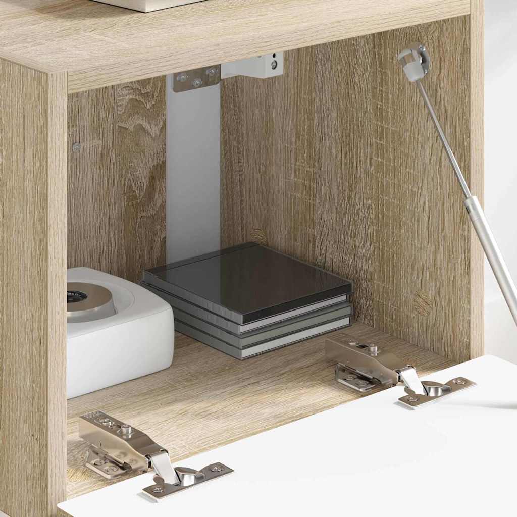 vidaXL Mueble de TV Montado en la Pared Sonoma 60 x 31 x 29.5 cm - Image 4
