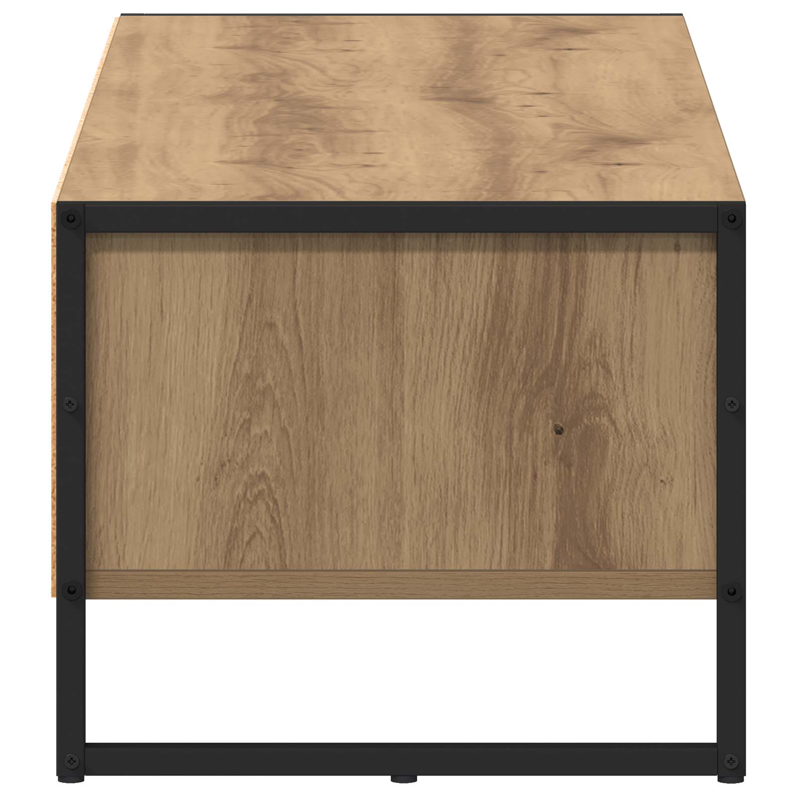 vidaXL Gabinete de TV Roble Artesanal 100 x 36.5 x 30.5 cm - Image 6
