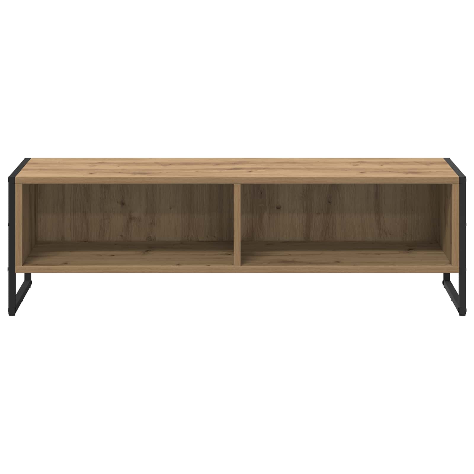 vidaXL Gabinete de TV Roble Artesanal 100 x 36.5 x 30.5 cm - Image 5