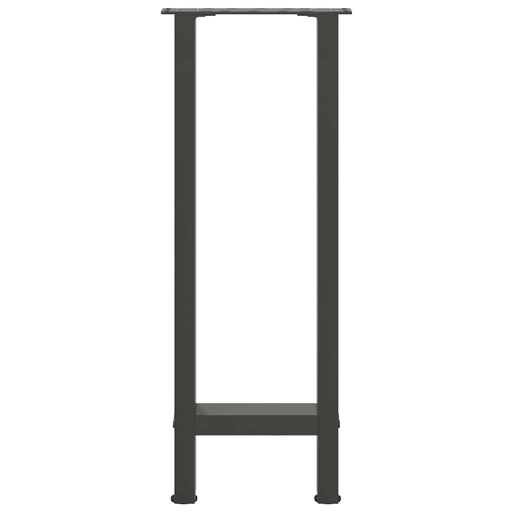 vidaXL Patas para consola antracita (2 unidades, 38 x 72-73 cm, acero) - Image 5
