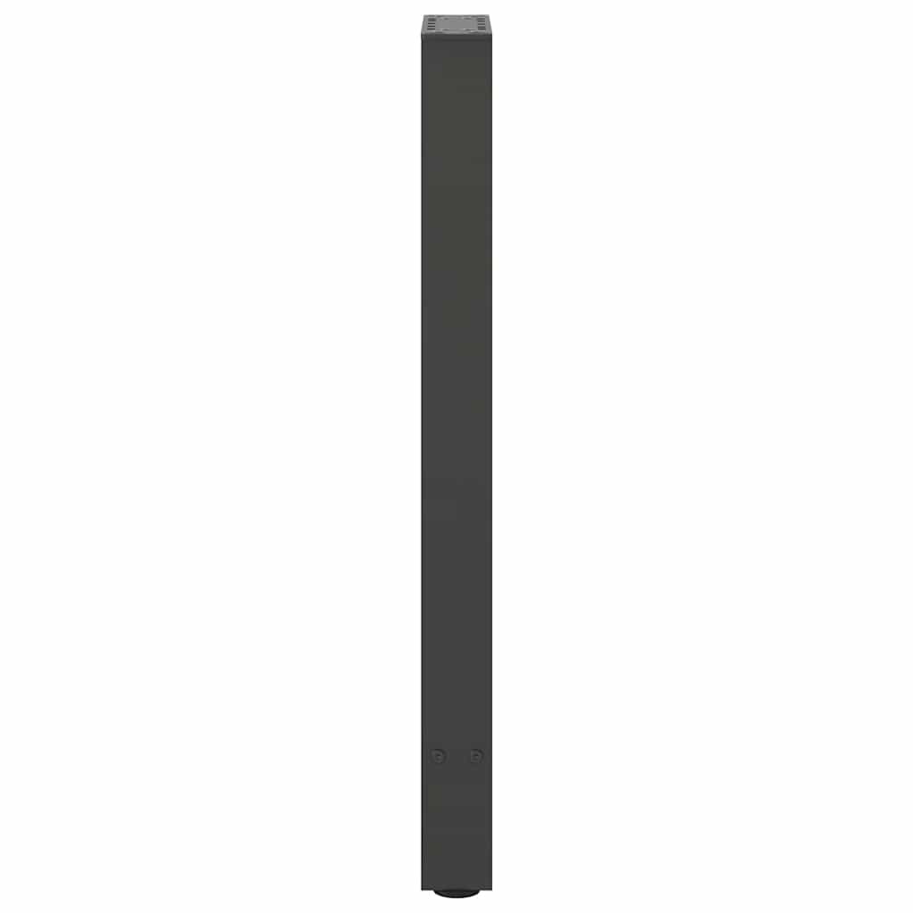 vidaXL Patas para consola antracita (2 unidades, 38 x 72-73 cm, acero) - Image 6