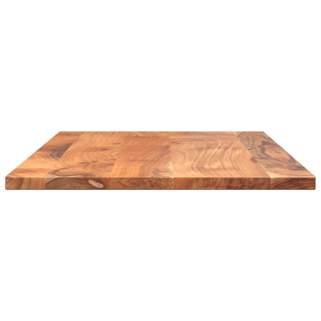 vidaXL Tablero de mesa rectangular madera maciza acacia 90x50x3,8 cm - Image 4