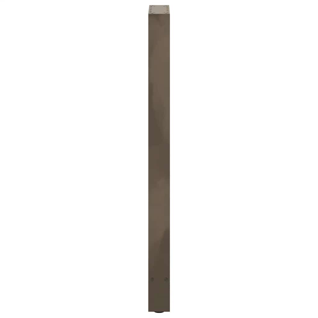 vidaXL Patas para mesa de bar de acero natural (2 unidades, 50 x 110-111 cm) - Image 6