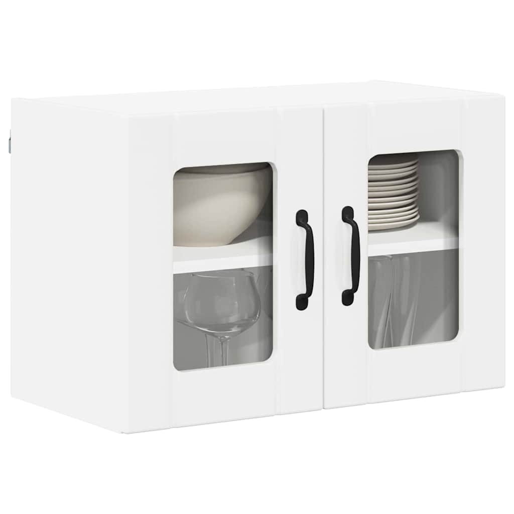 vidaXL Küchenschrank Hochglanz Weiß 60 x 31 x 40 cm Holzwerkstoff - Image 3