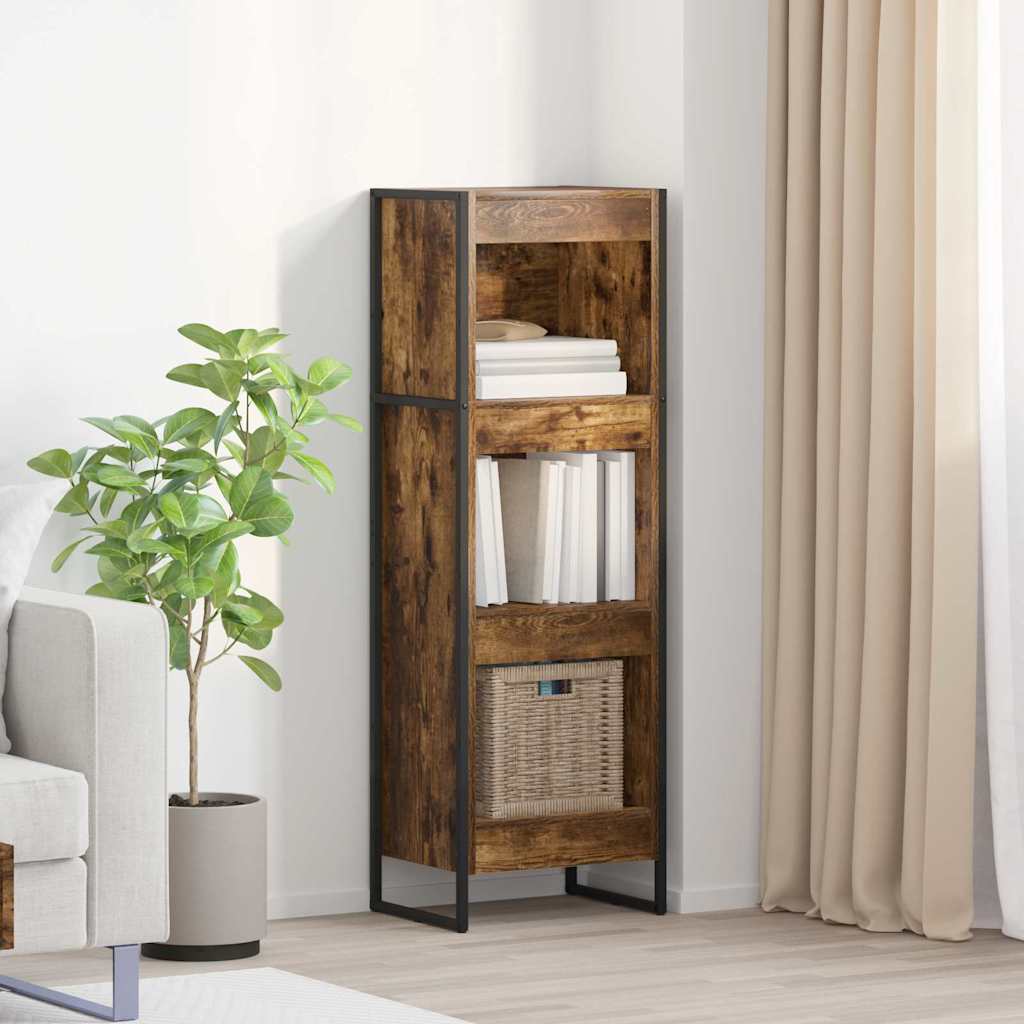 vidaXL Bücherregal Raucharbe 80 x 30 x 155 cm Holzwerkstoff