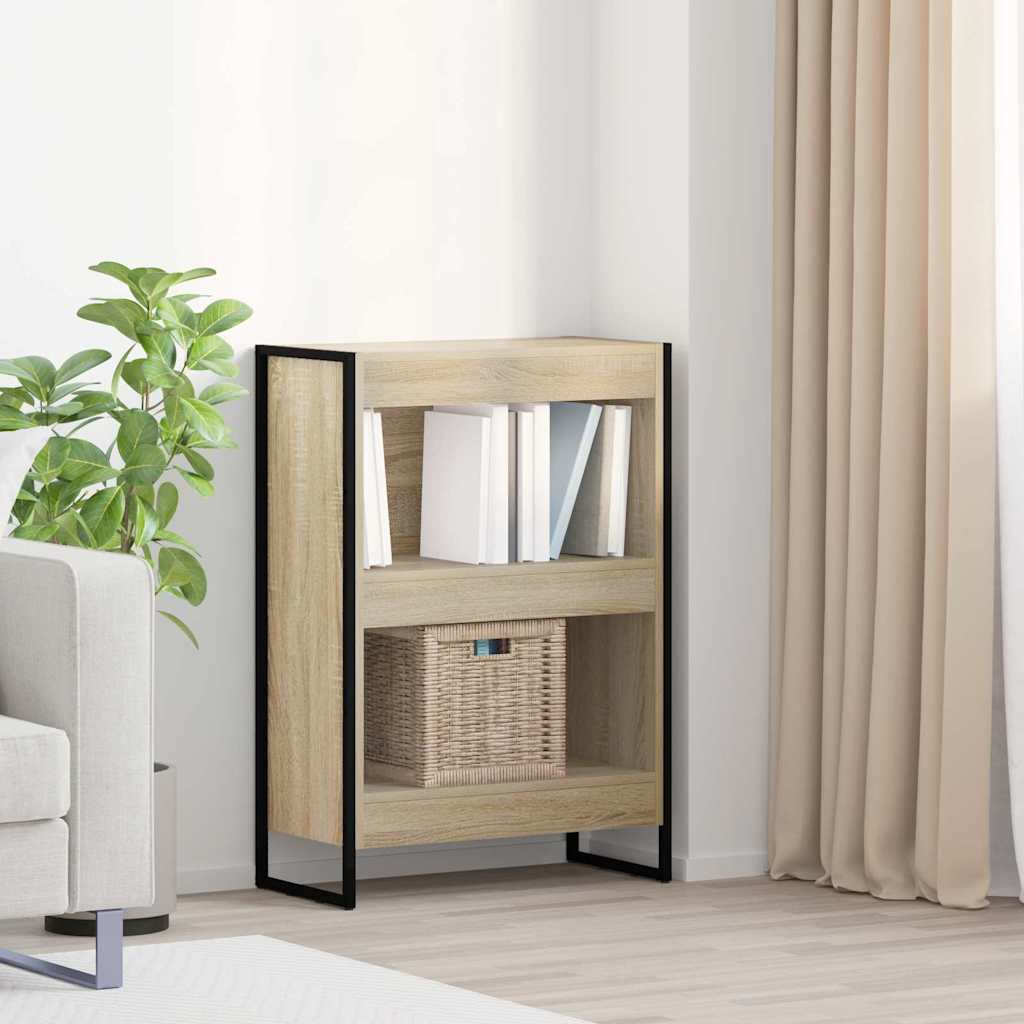 vidaXL Bücherregal Sonoma 80 x 30 x 155 cm Holzwerkstoff