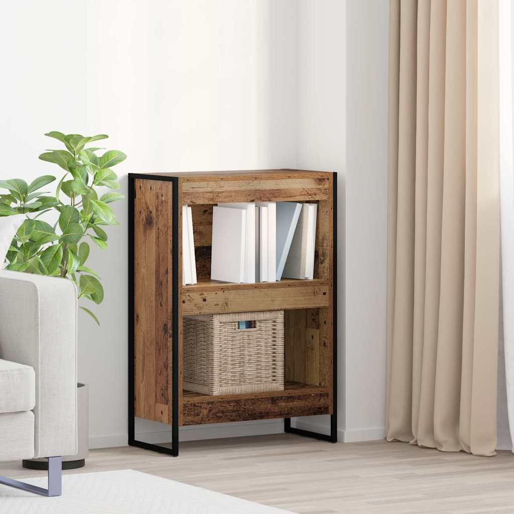 vidaXL Bücherregal Altholz 80 x 30 x 155 cm Holzwerkstoff