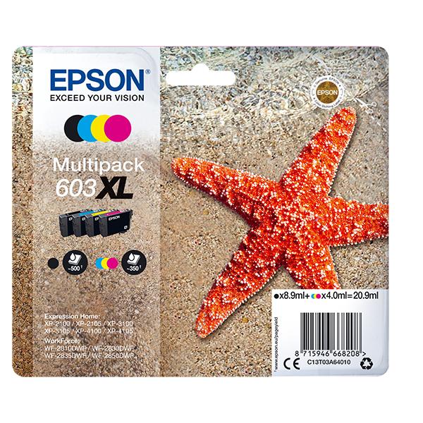 Cartuccia ad Inchiostro Originale Epson C13T03A64020 4 Pezzi Nero Multicolore