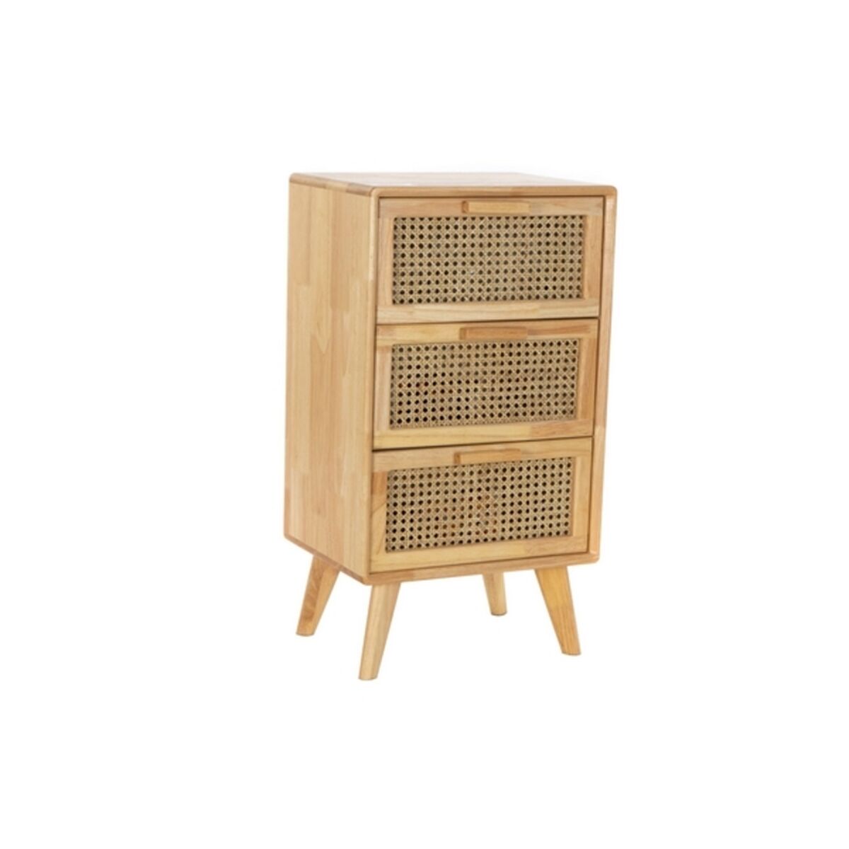 Cassettiera DKD Home Decor Caucciù Rattan (40 x 30 x 72 cm)
