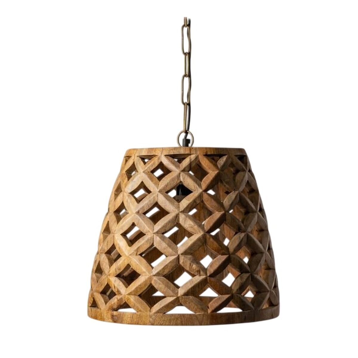 Lampadario Home ESPRIT Legno di mango 41 x 41 x 40 cm