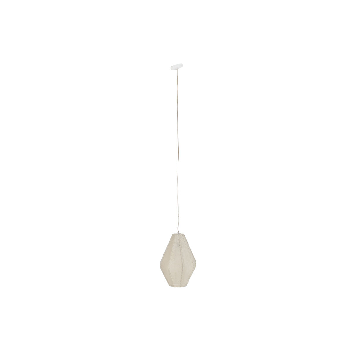 Lampadario Home ESPRIT Beige Juta Metallo 60 W 36 x 36 x 56 cm