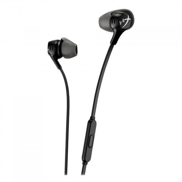 Auricolari con Microfono HyperX Cloud EarBuds II Nero