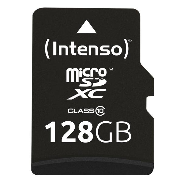 Scheda Di Memoria Micro SD con Adattatore INTENSO 3413491 128 GB