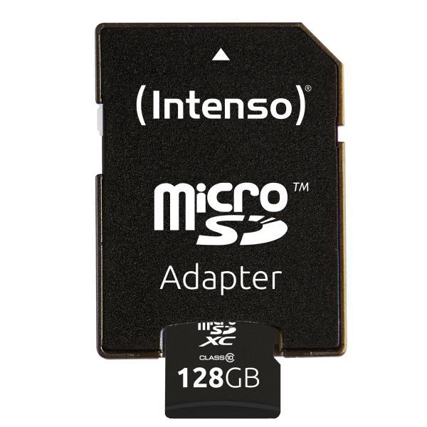 Scheda Di Memoria Micro SD con Adattatore INTENSO 3413491 128 GB - Image 3