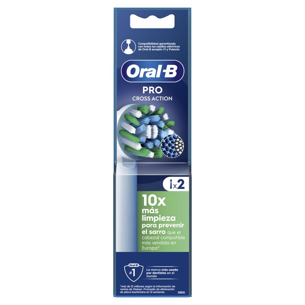 Testina di Ricambio Oral-B Cross Action