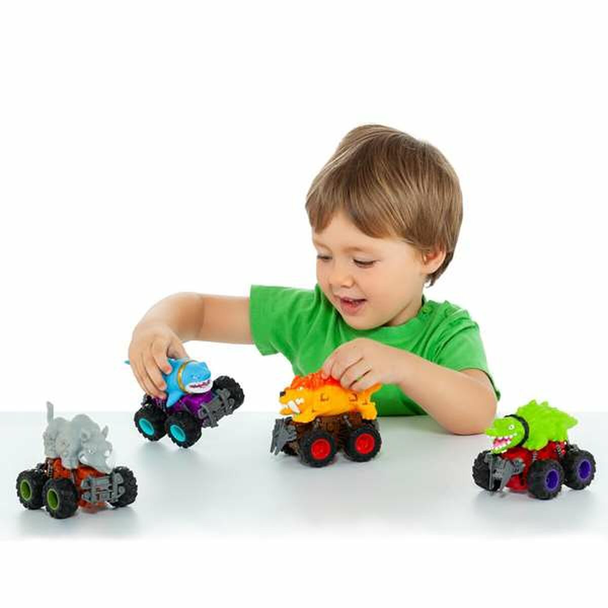 Macchina a Carica a Molla Moltó Beast Wheels Multicolore - Image 4