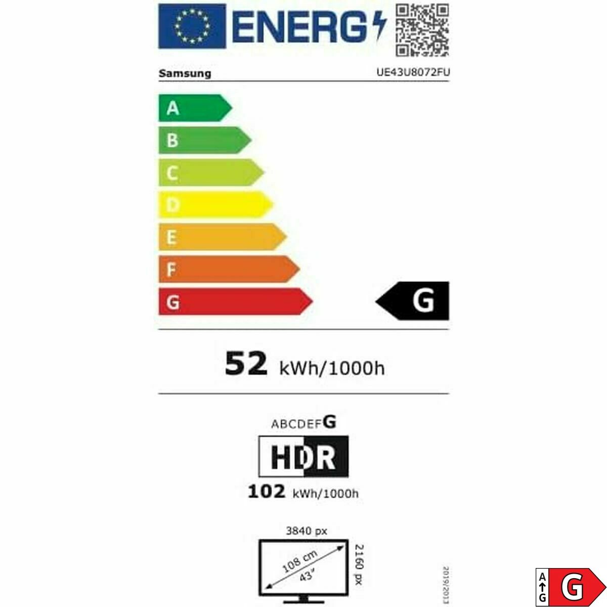 Smart TV Samsung UE43U8072FUXXH 43" 4K Ultra HD - Image 3