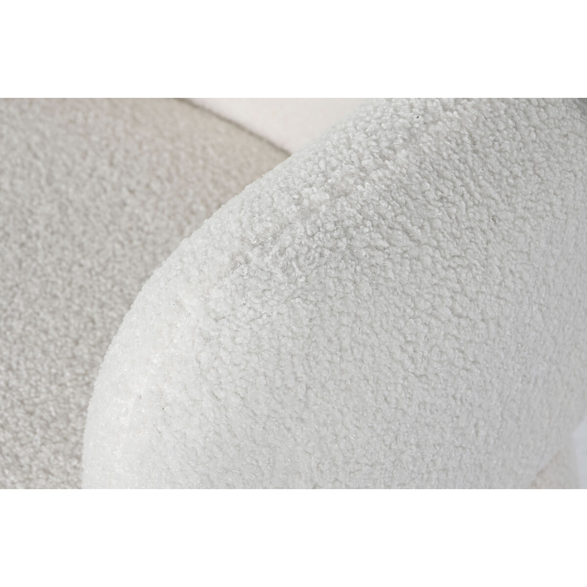 Poltrona DKD Home Decor Bianco Naturale Legno 70 x 70 x 80 cm - Image 4