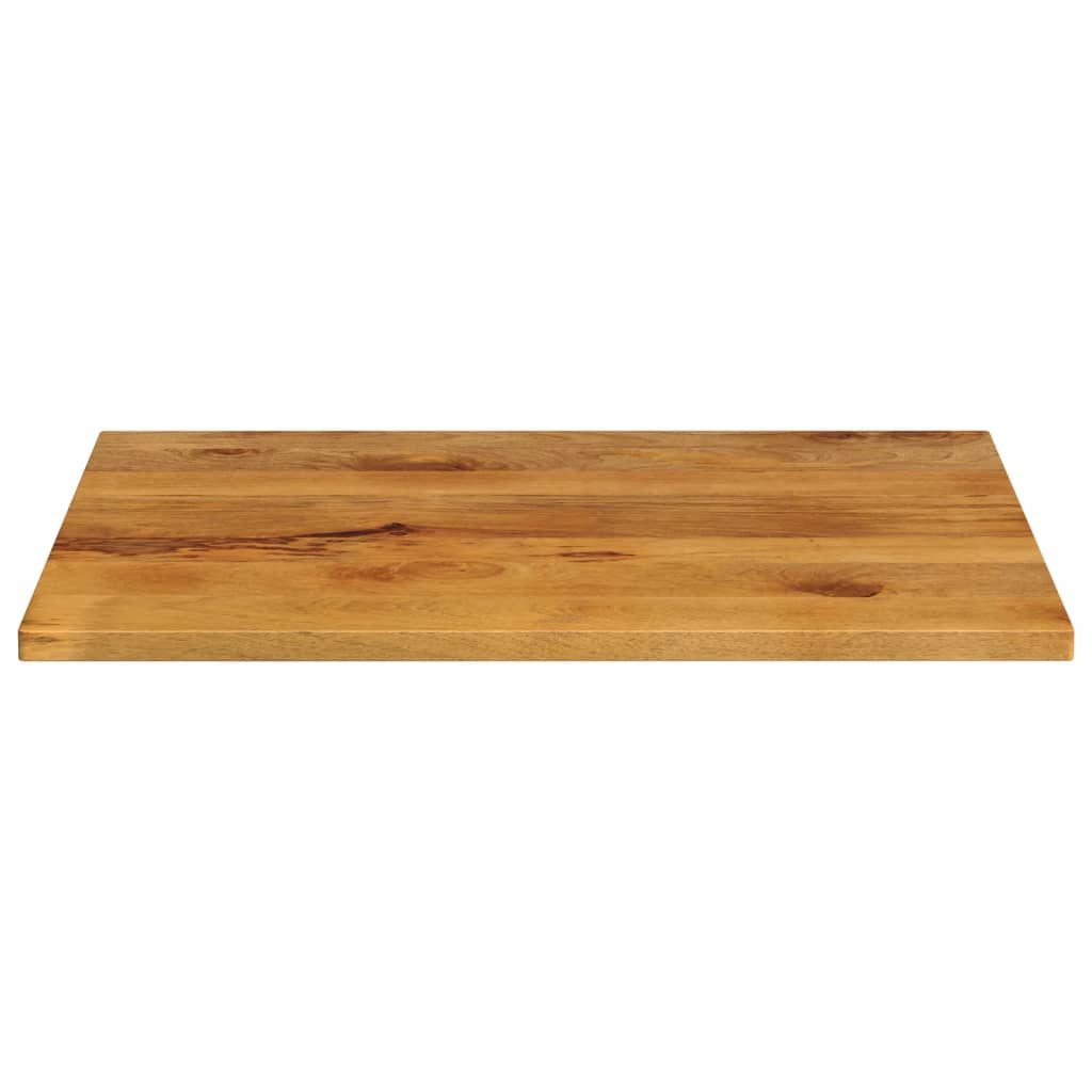 vidaXL Tablero de mesa rectangular madera maciza mango 90x80x2,5 cm - Image 3