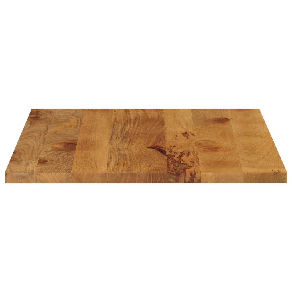 vidaXL Tablero de mesa rectangular madera maciza mango 100x80x2,5 cm - Image 4