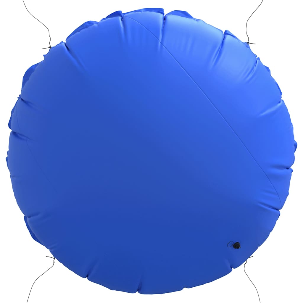 vidaXL Poolkissen für Aufstellpools Blau Ø 400 cm PVC - Image 6