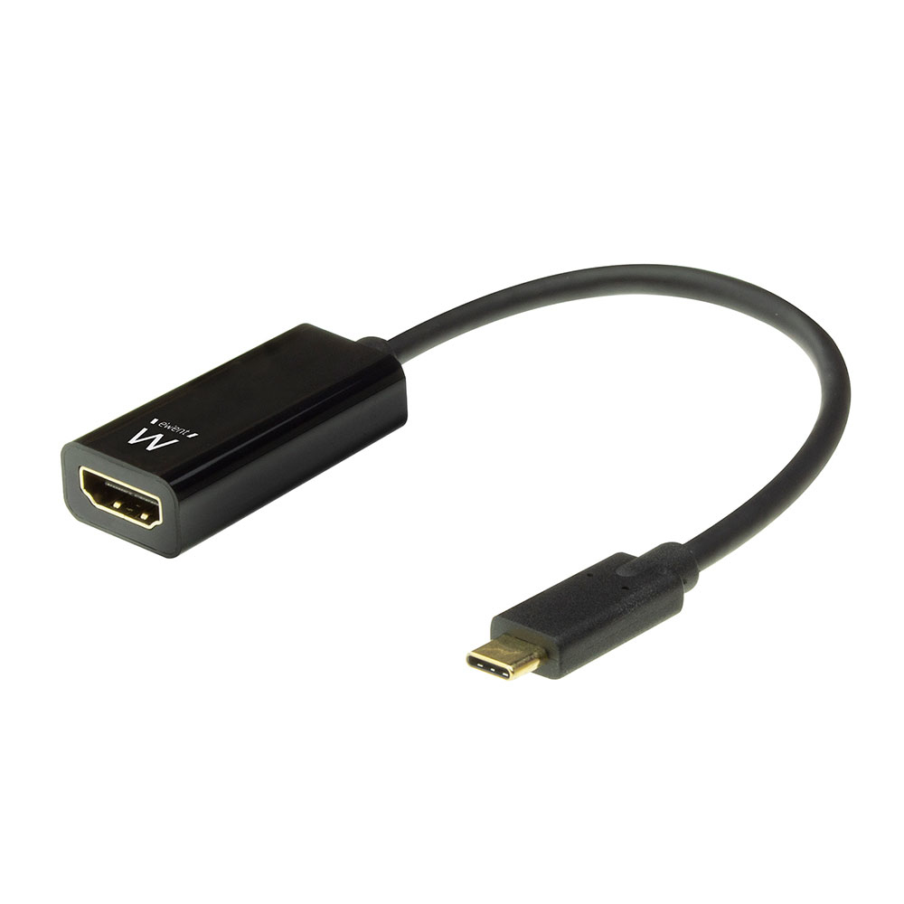 Adattatore USB-C con HDMI Ewent EW9823 Nero 15 cm 4K Ultra HD (1 Unità)
