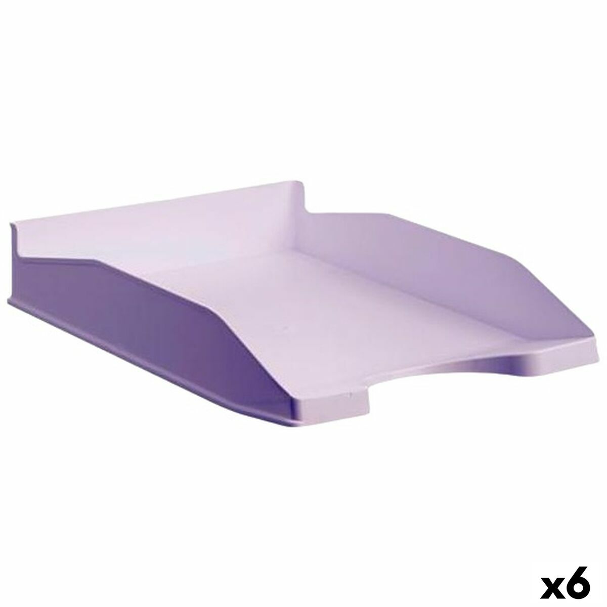 Vassoio Portadocumenti Archivo 2000 ECOGREEN Malva 34,5 x 25,5 x 6 cm (6 Unità)