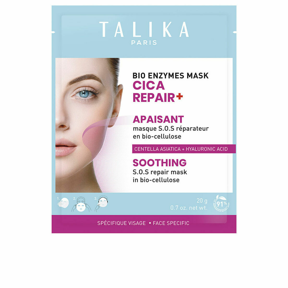 Maschera Viso Talika BIO ENZYMES