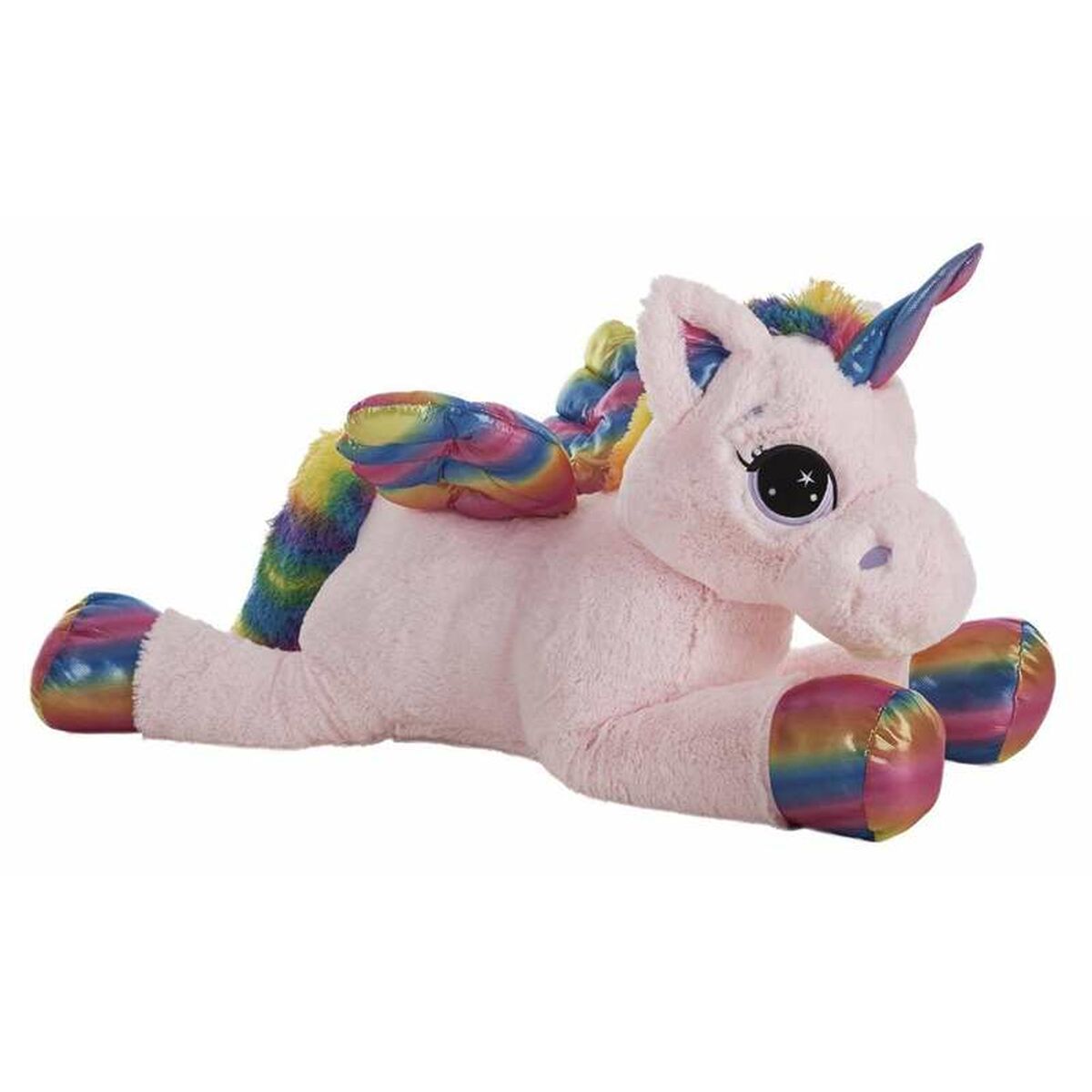Peluche Rainbow 60 cm Plastica Unicorno