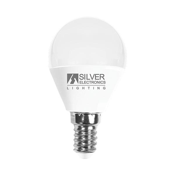 Lampadina LED Sferica Silver Electronics E14 7W Luce calda Selezionare la sua opzione:5000K