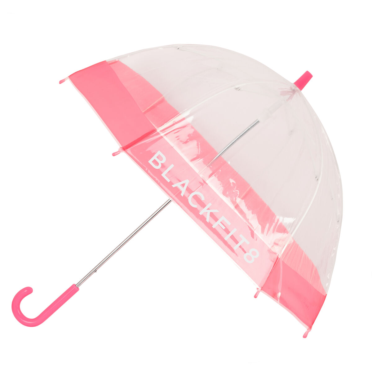 Ombrelli BlackFit8 Glow up Rosa Trasparente PoE Ø 70 cm