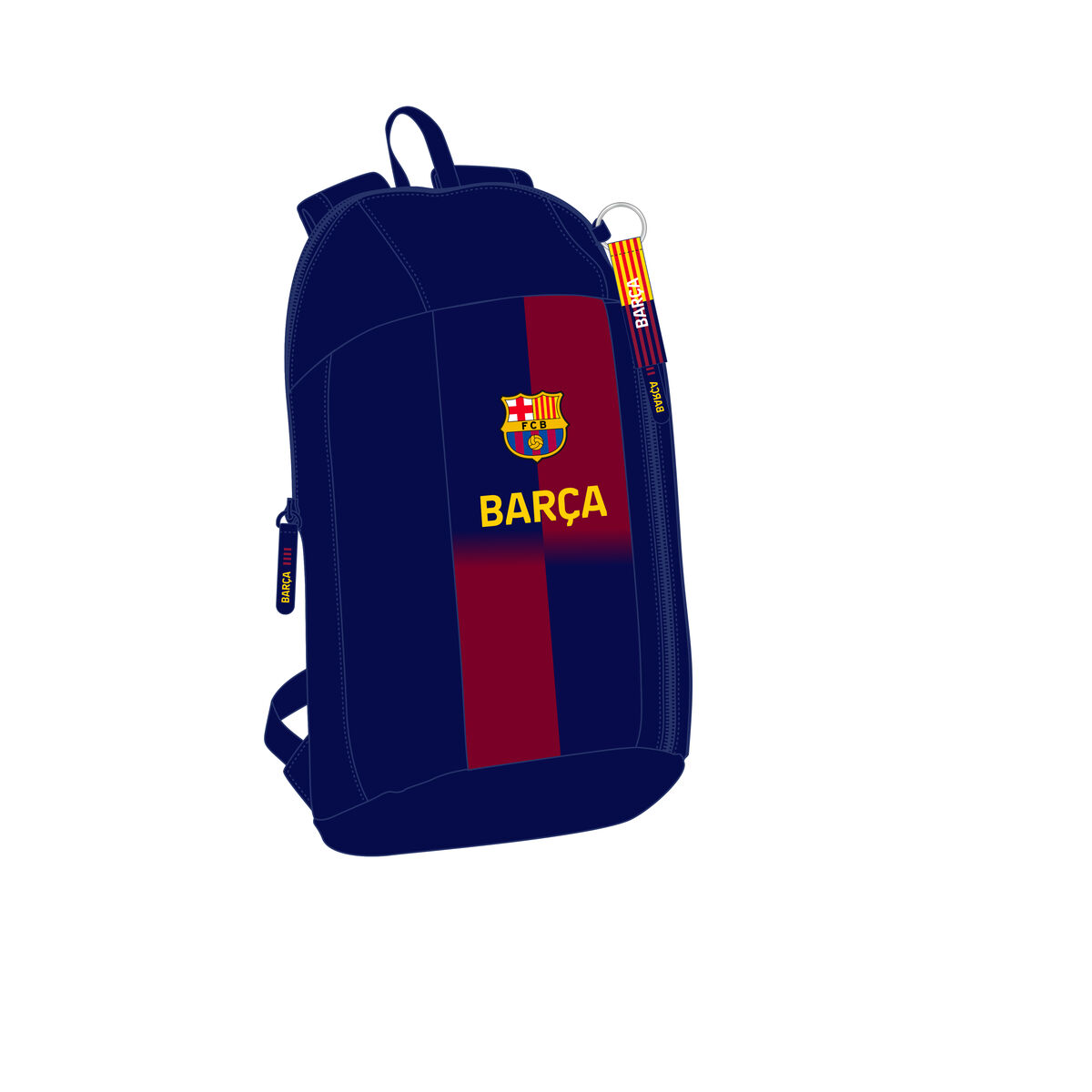 Zaino F.C. Barcelona Azzurro Rosso Granato 22 x 39 x 10 cm