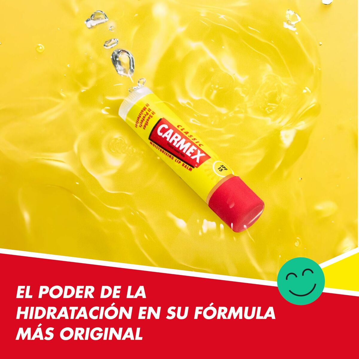 Balsamo Labbra idratante Carmex Classic Giallo Nero Spf 15 Stick - Image 5