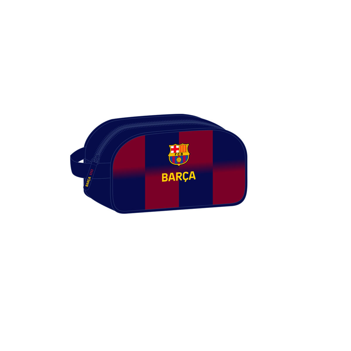 Necessaire da Viaggio F.C. Barcelona Azzurro Rosso Granato Sportivo 26 x 15 x 12 cm