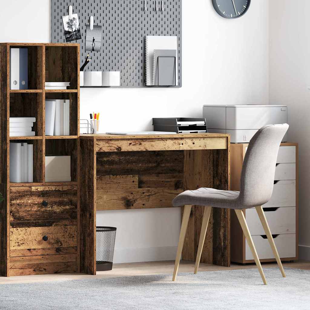 vidaXL Escritorio Madera vieja 90 x 50 x 76 cm Madera contrachapada