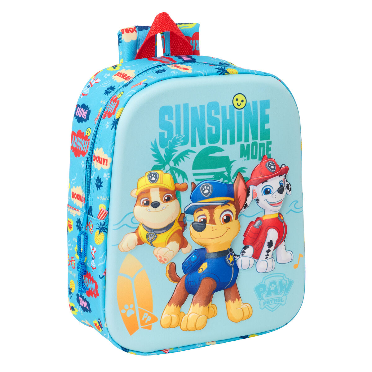 Zaino per Bambini The Paw Patrol Azzurro 22 x 27 x 10 cm 3D