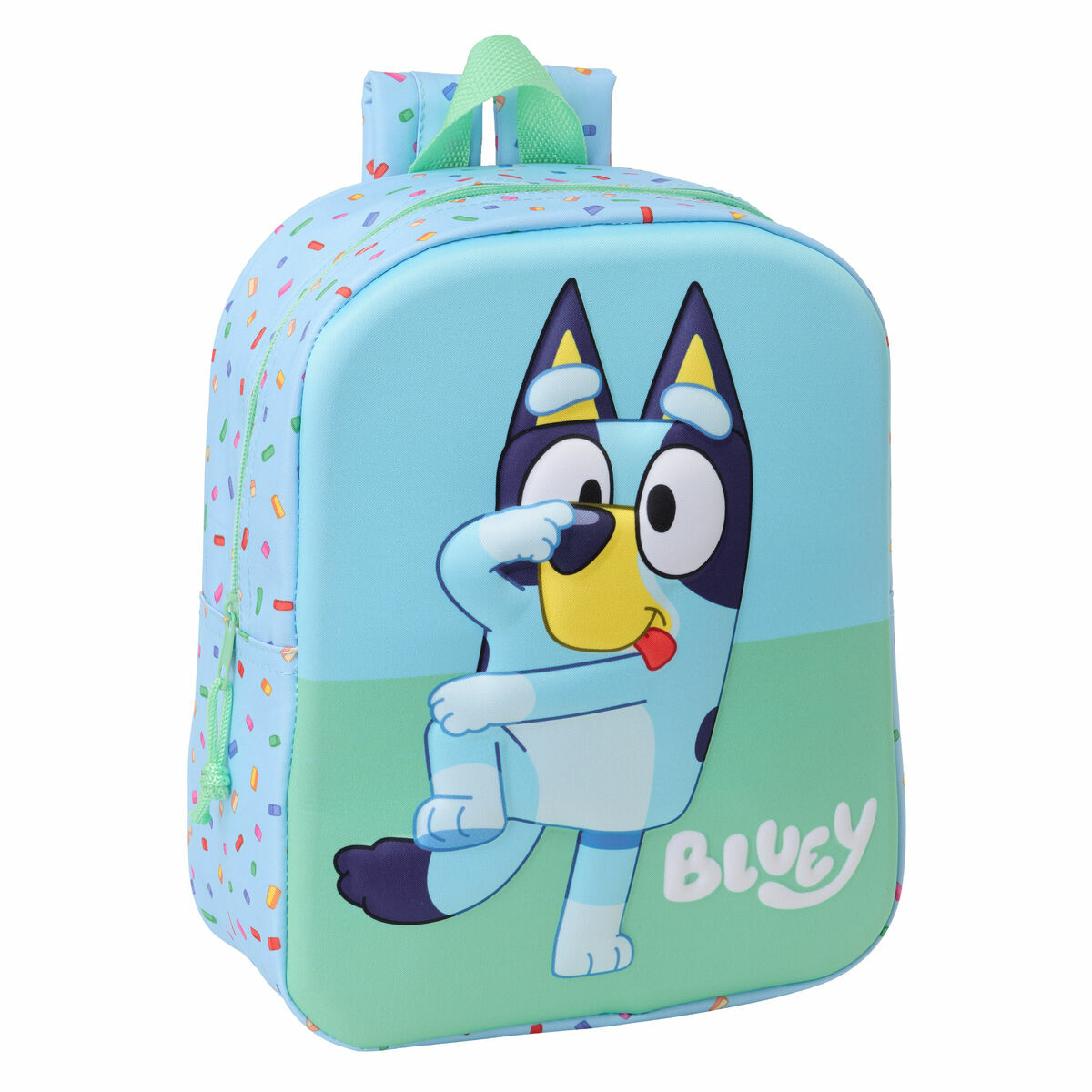 Zaino Scuola Bluey Azzurro 22 x 27 x 10 cm