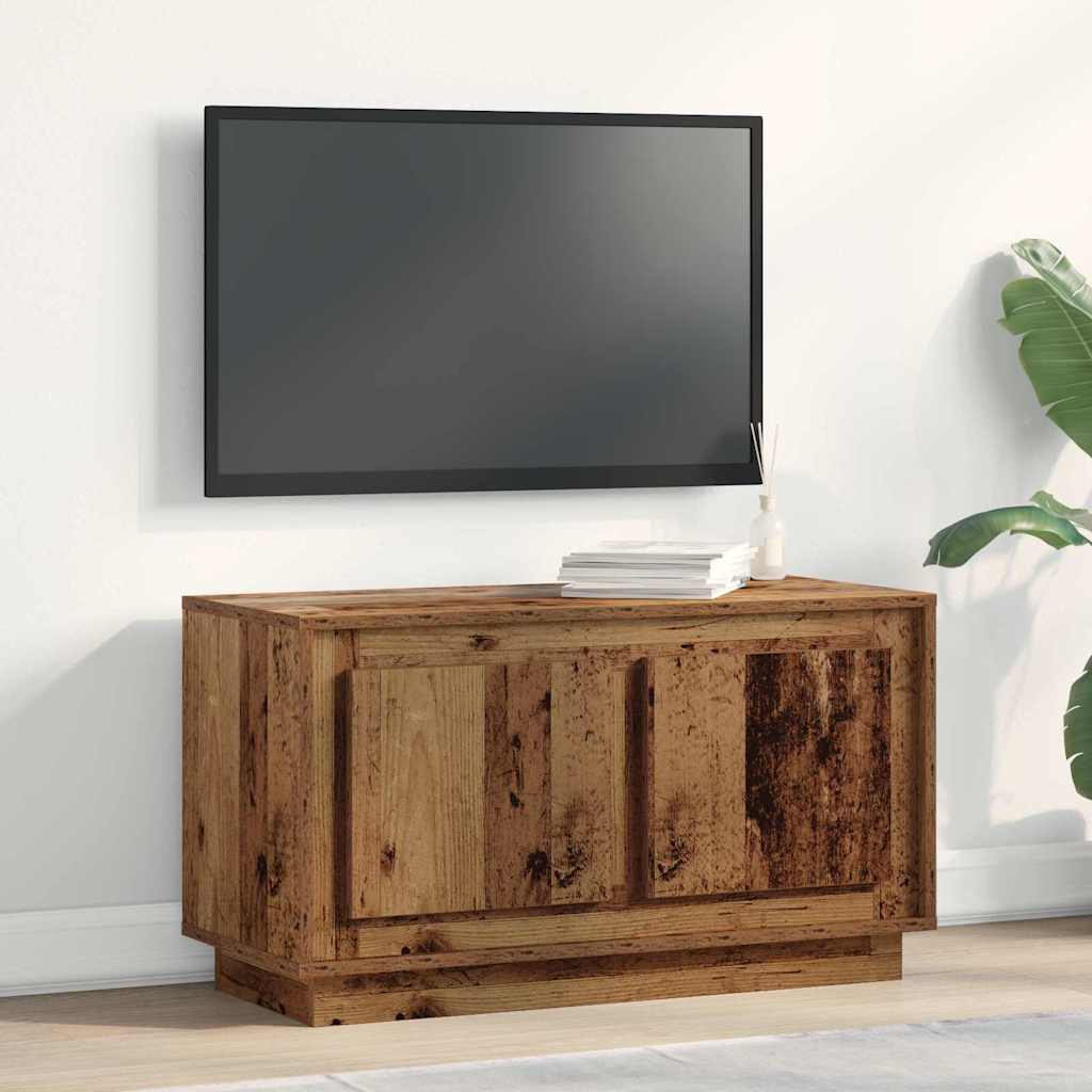 vidaXL Gabinete de TV Madera vieja 80 x 35 x 45 cm