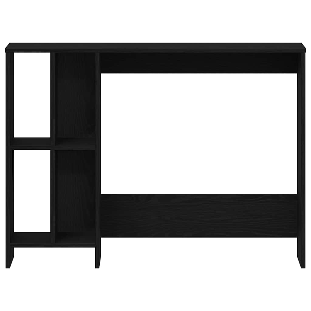 vidaXL Schreibtisch mit Regal Schwarz Eichen-Optik 102,5 x 35 x 75 cm - Image 6