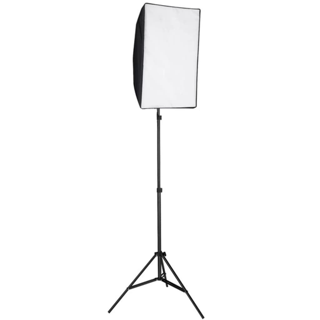 vidaXL Fotostudio-Set mit Softbox-Lampen, Hintergrund und Reflektor - Image 4