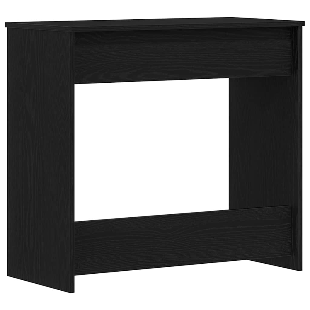 vidaXL Schreibtisch Schwarz Eichen-Optik 80 x 40 x 75 cm Holzwerkstoff - Image 6