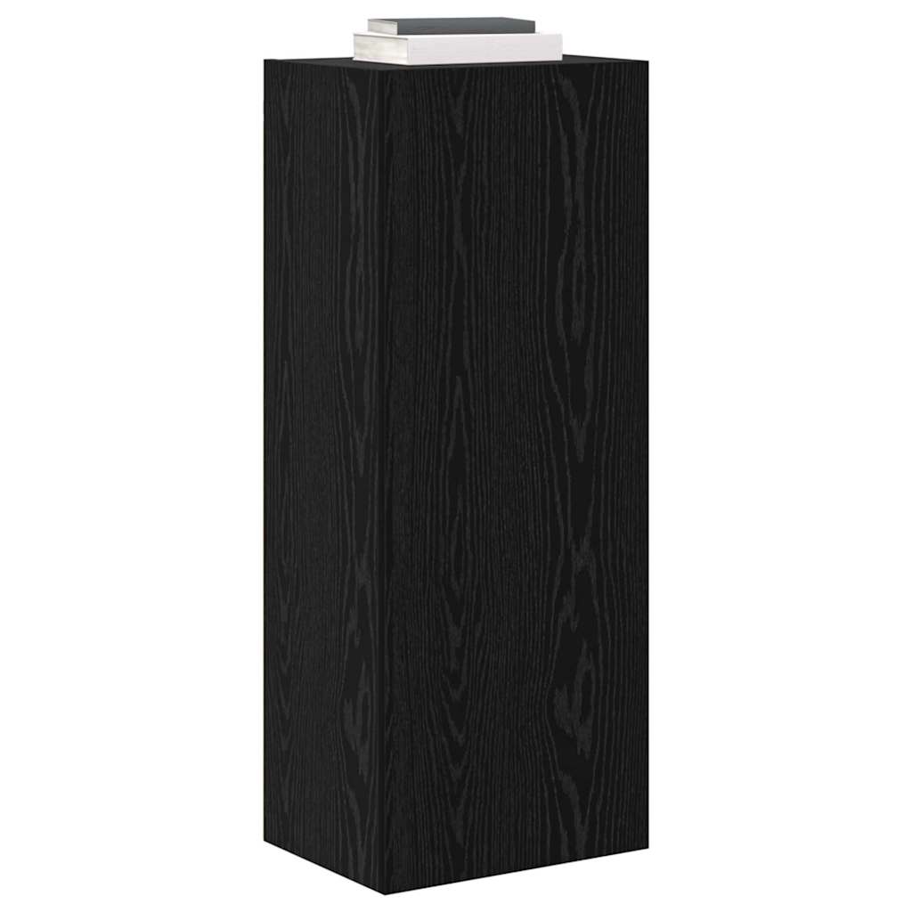 vidaXL Meuble TV mural Chêne noir 40,5 x 30 x 102 cm Bois d'ingénierie - Image 3