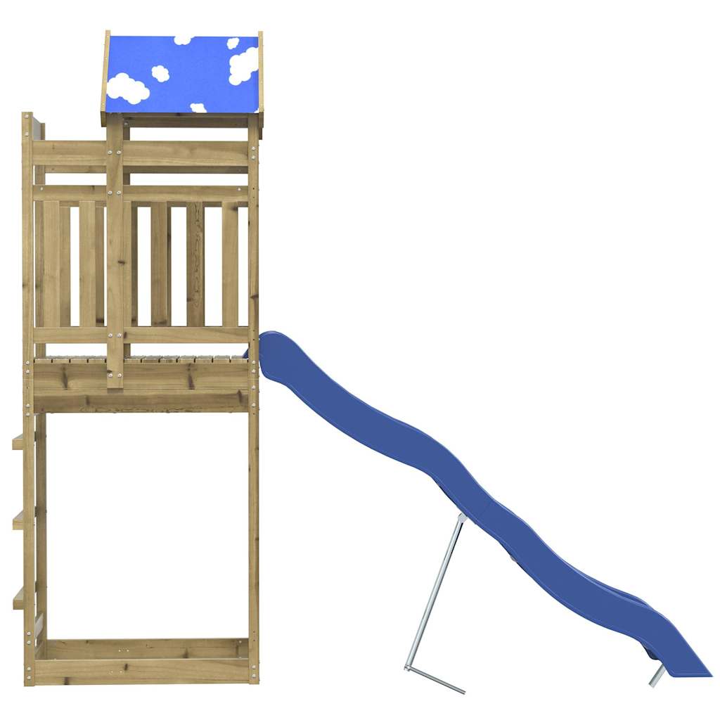 vidaXL Parque infantil de exterior madera de pino impregnada - Image 5