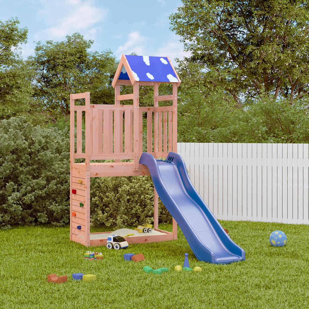 vidaXL Parque infantil de exterior madera maciza Douglas3156935