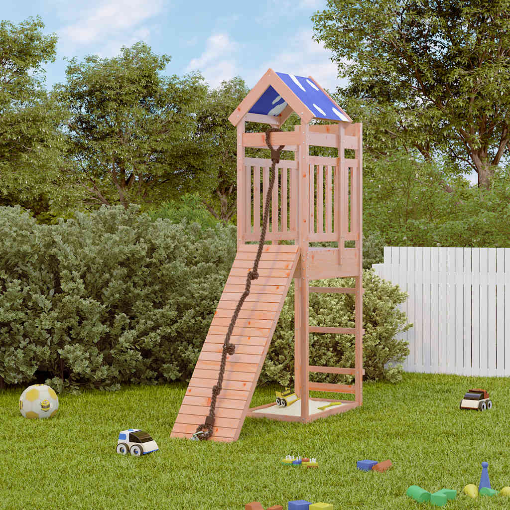 vidaXL Parque infantil de exterior madera maciza Douglas3156935