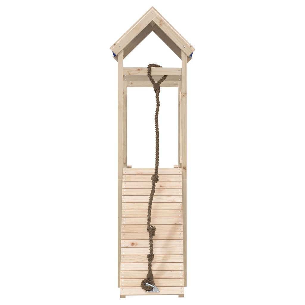 vidaXL Parque infantil de exterior de madera maciza de pino - Image 3