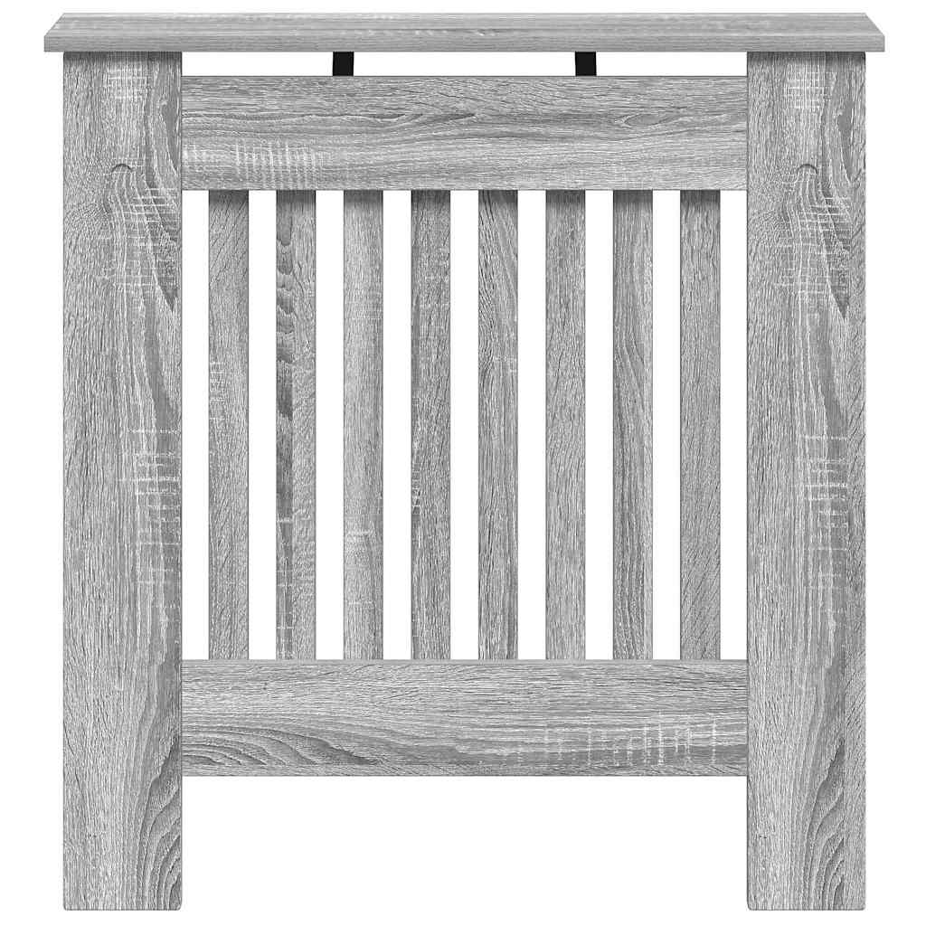 vidaXL Heizkörperabdeckung Graues Sonoma 78 x 19 x 81,5 cm - Image 4